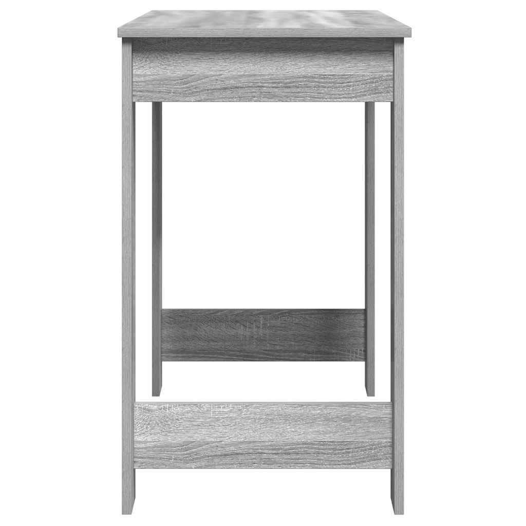 Desk, gray oak, 100x45x75cm, engineered wood