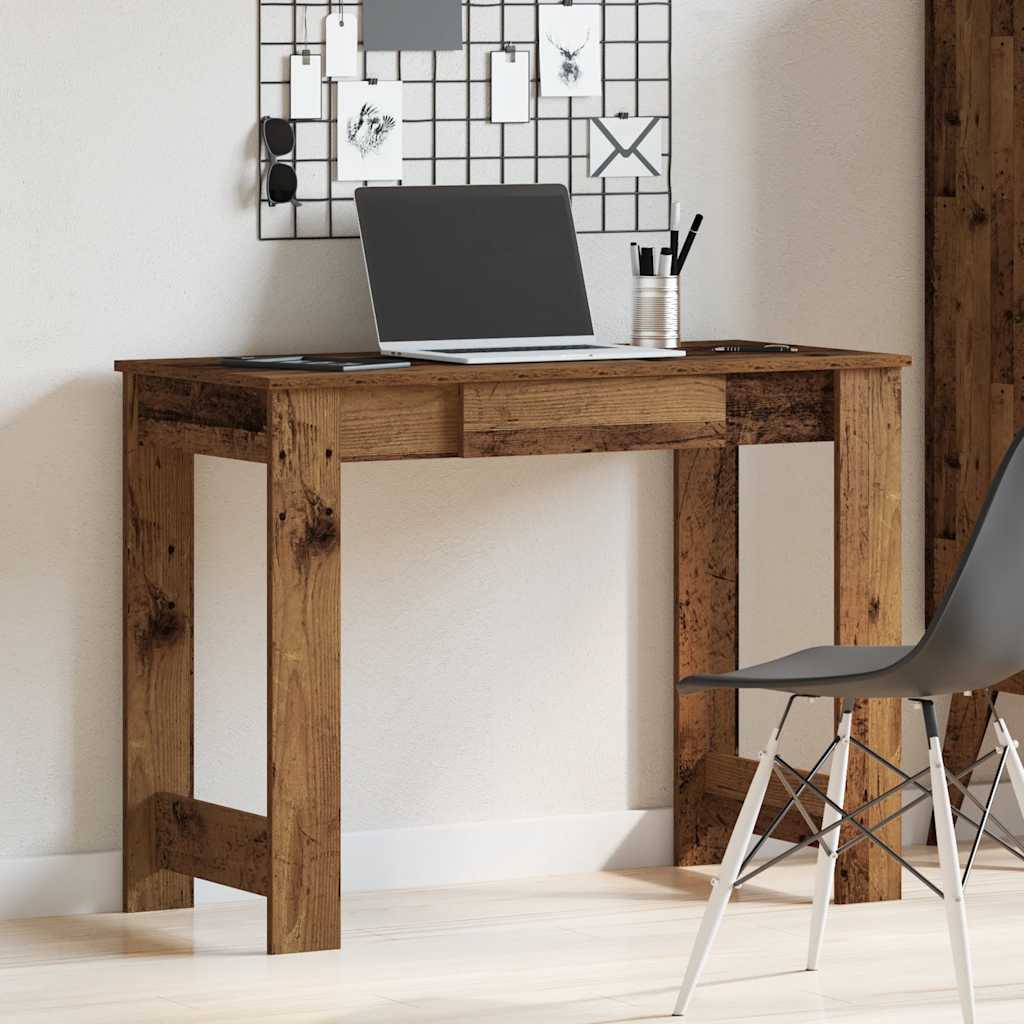 Writing desk, wood, 100x45x75cm, treated wood