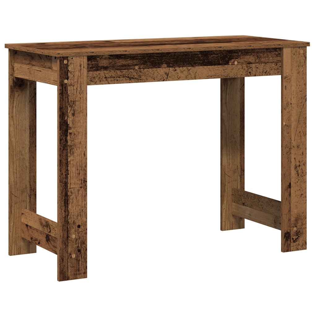 Writing desk, wood, 100x45x75cm, treated wood