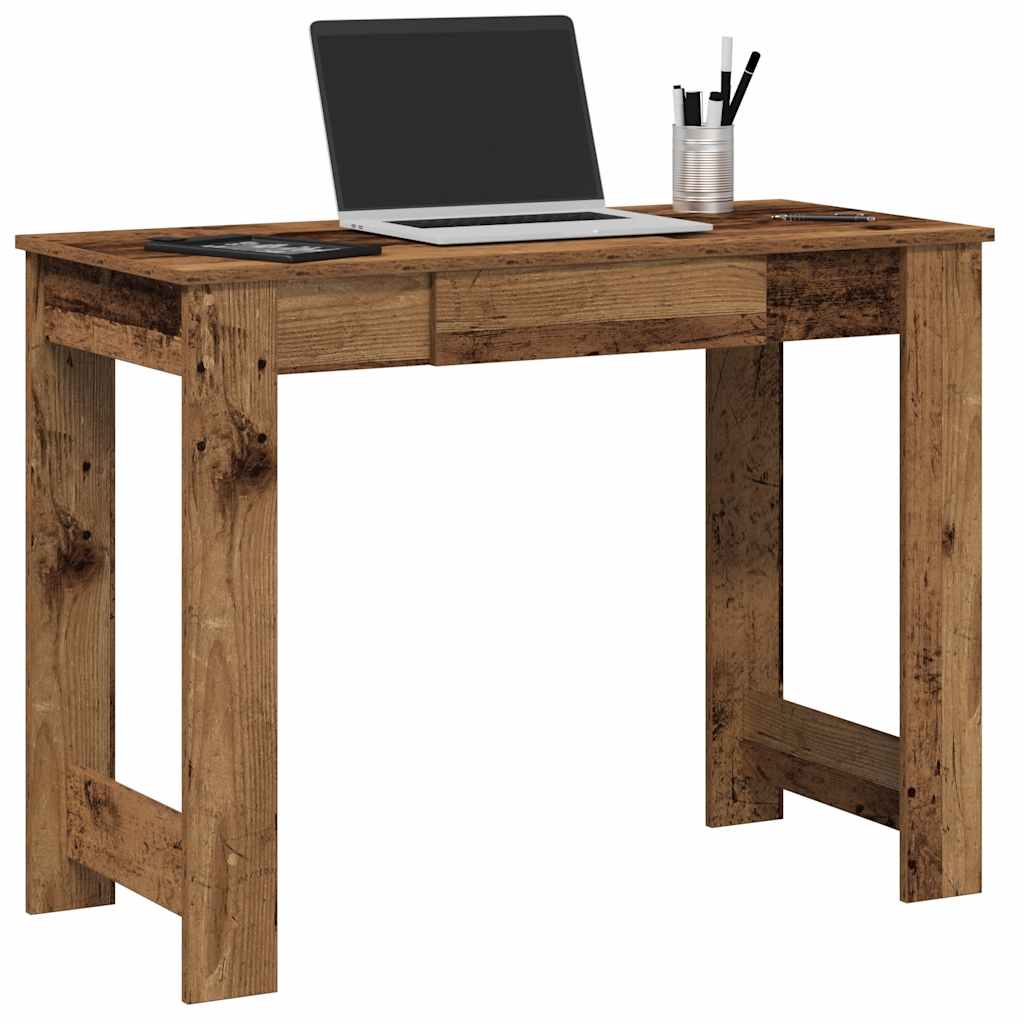Writing desk, wood, 100x45x75cm, treated wood