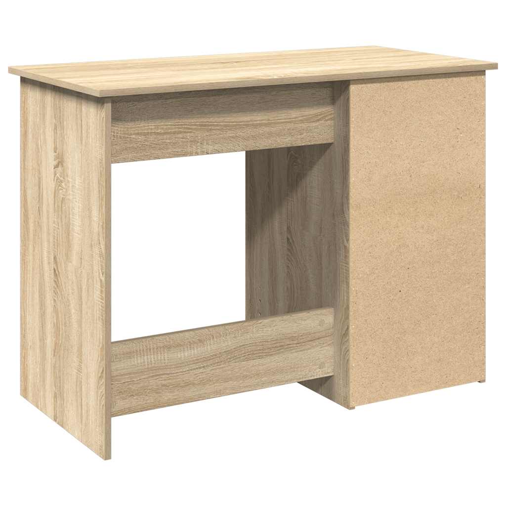 Desk, Sonoma oak, 102x50x75cm, engineered wood