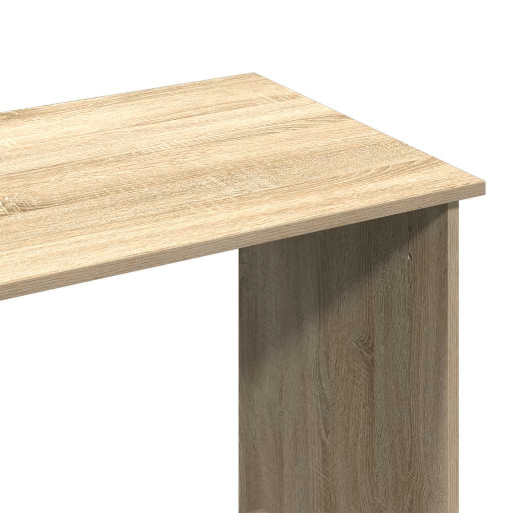 Desk, Sonoma oak, 102x50x75cm, engineered wood