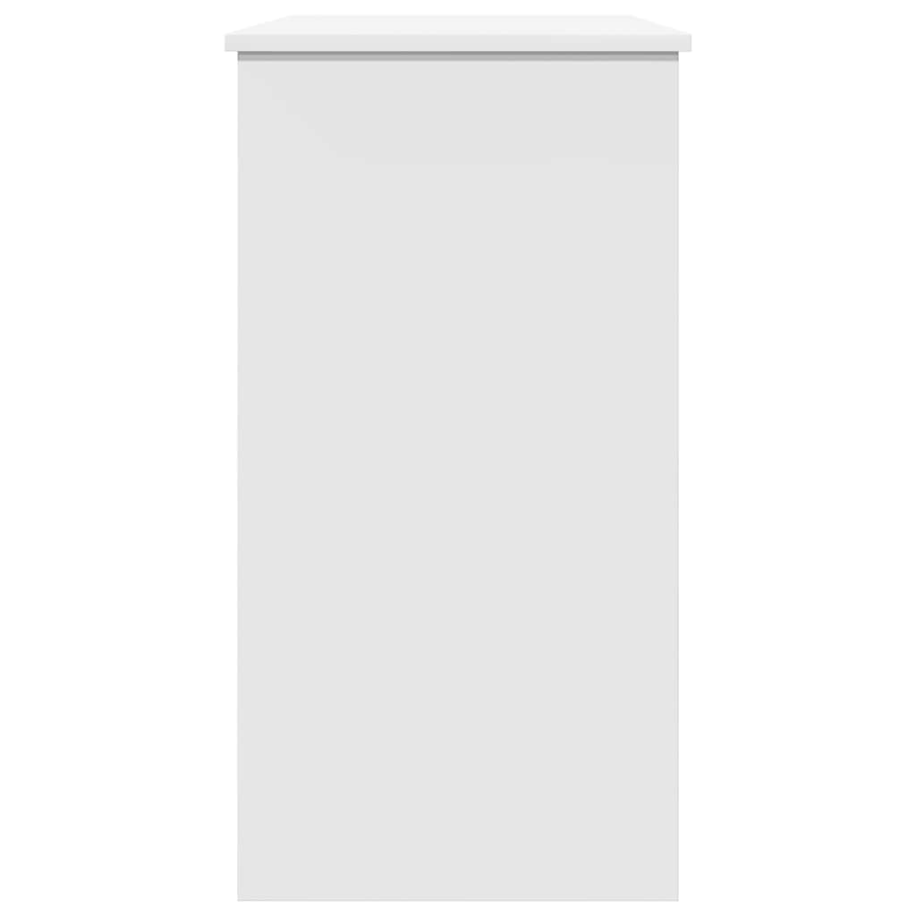 Rakstāmgalds, balts, 80x40x75cm, MDF