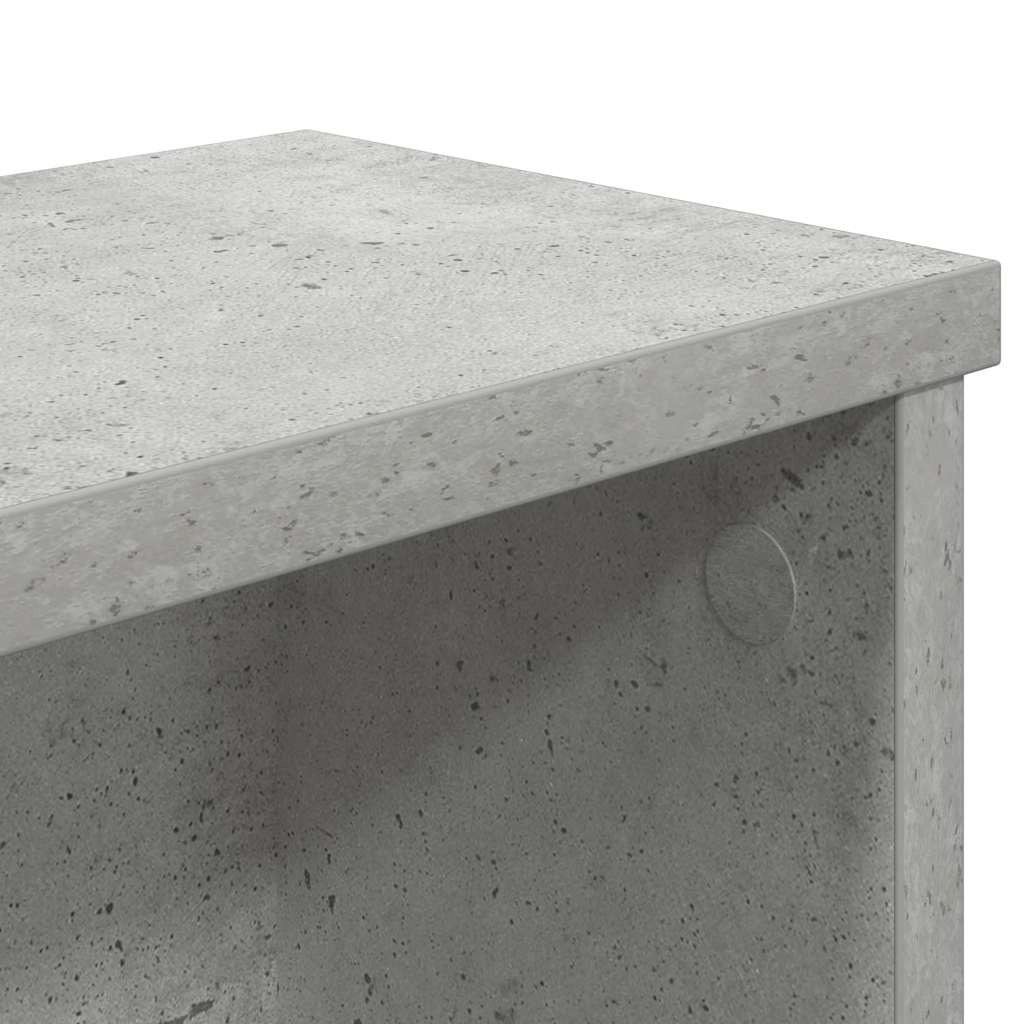 Virtuvės lentynos, sukraunamos, 2 vnt., betono, 50x15x16cm