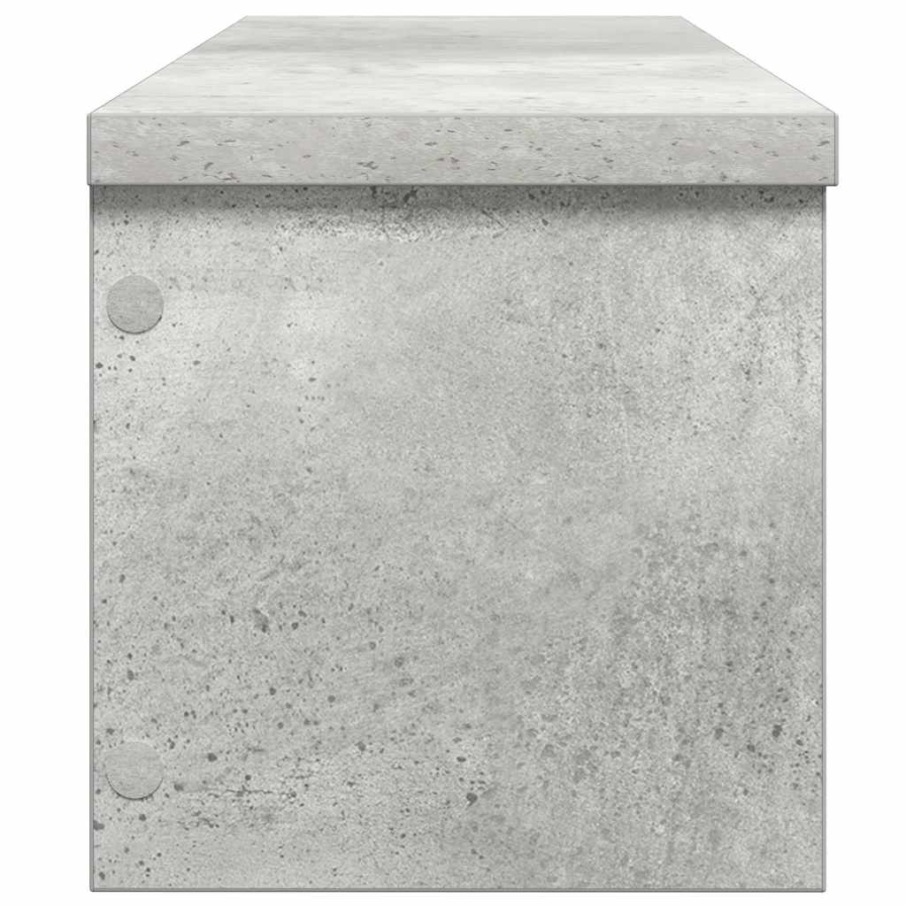 Virtuvės lentynos, sukraunamos, 2 vnt., betono, 60x15x16cm
