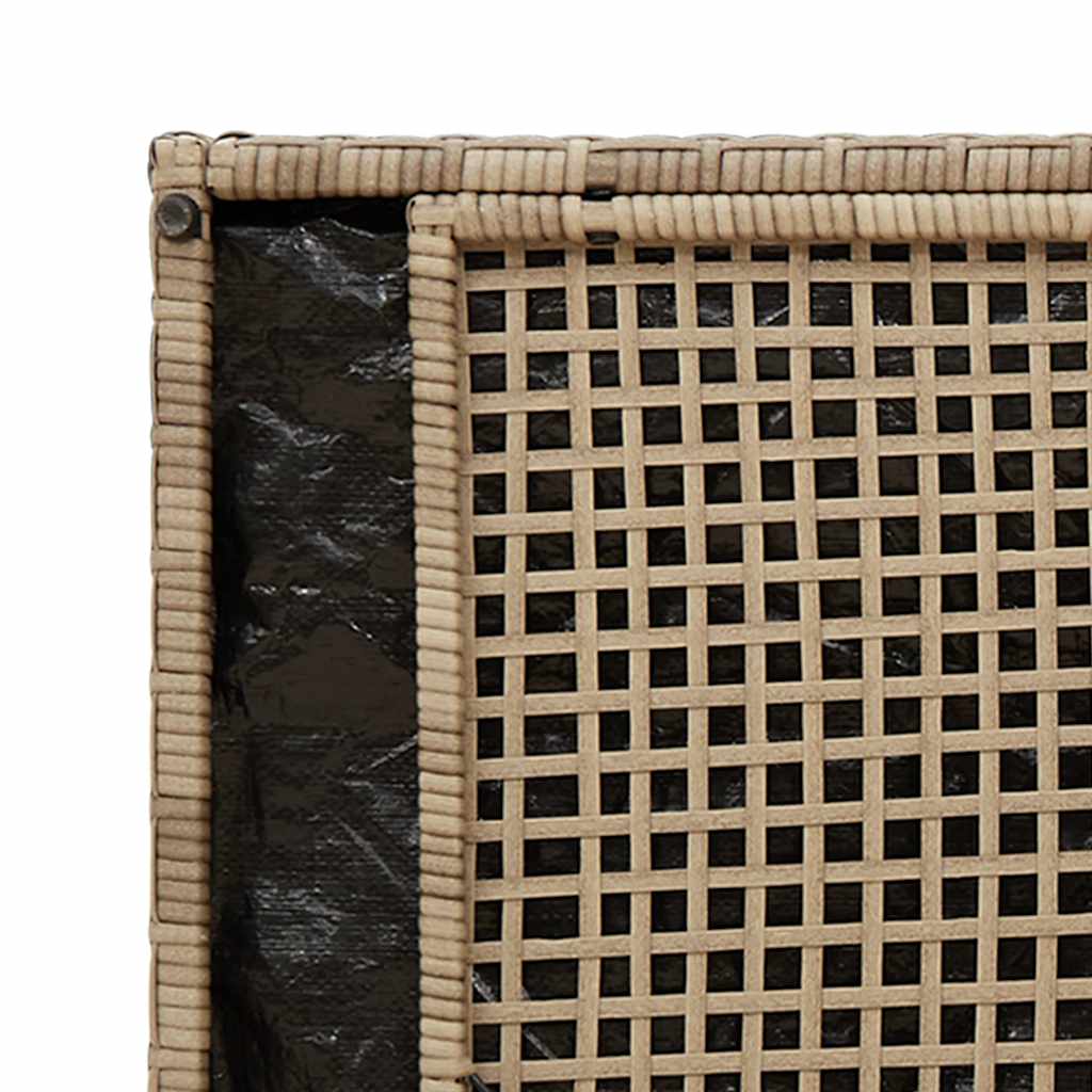 Lauko laikymo suolas su pagalvėlėmis smėlio spalvos 100 cm
