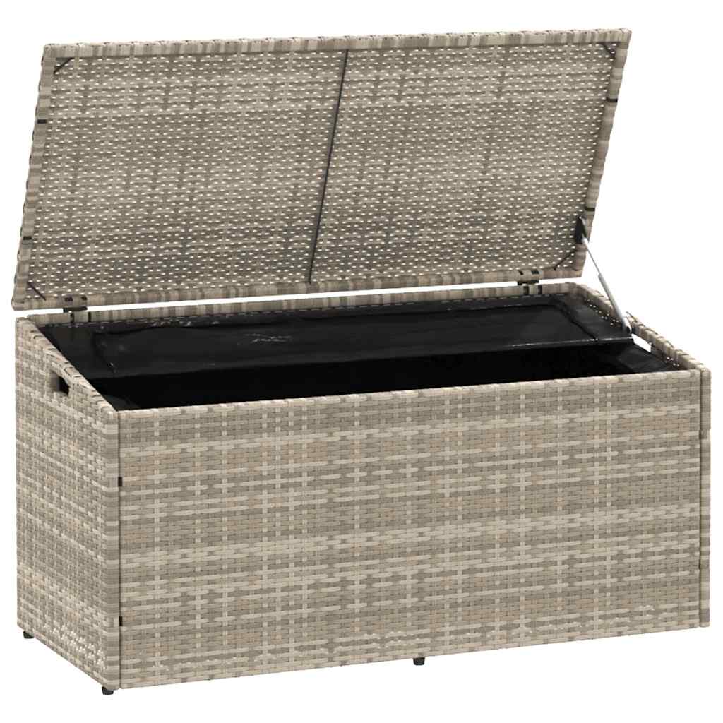 Lauko daiktadėžė RUSSELL, šviesiai pilka, 110cm