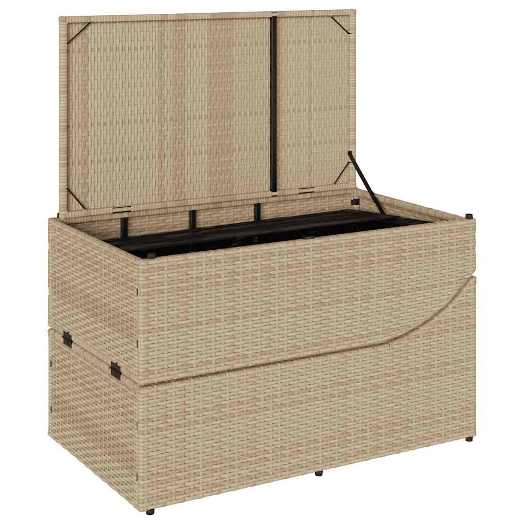 foldable sun lounger with cushions for storage