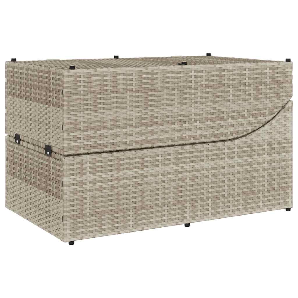 foldable sun lounger with cushions for storage