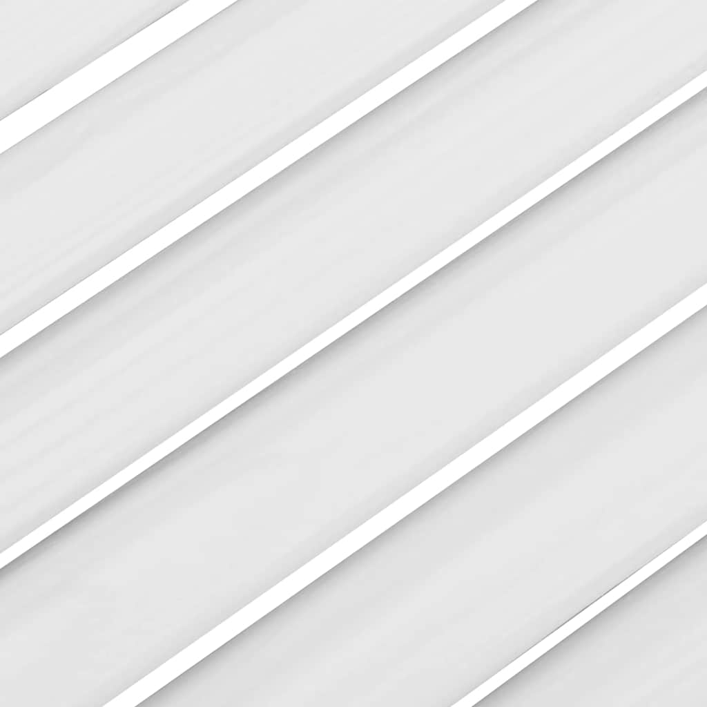 varstomos durys su žaliuzėmis Design 1-Pair White 90x80 cm