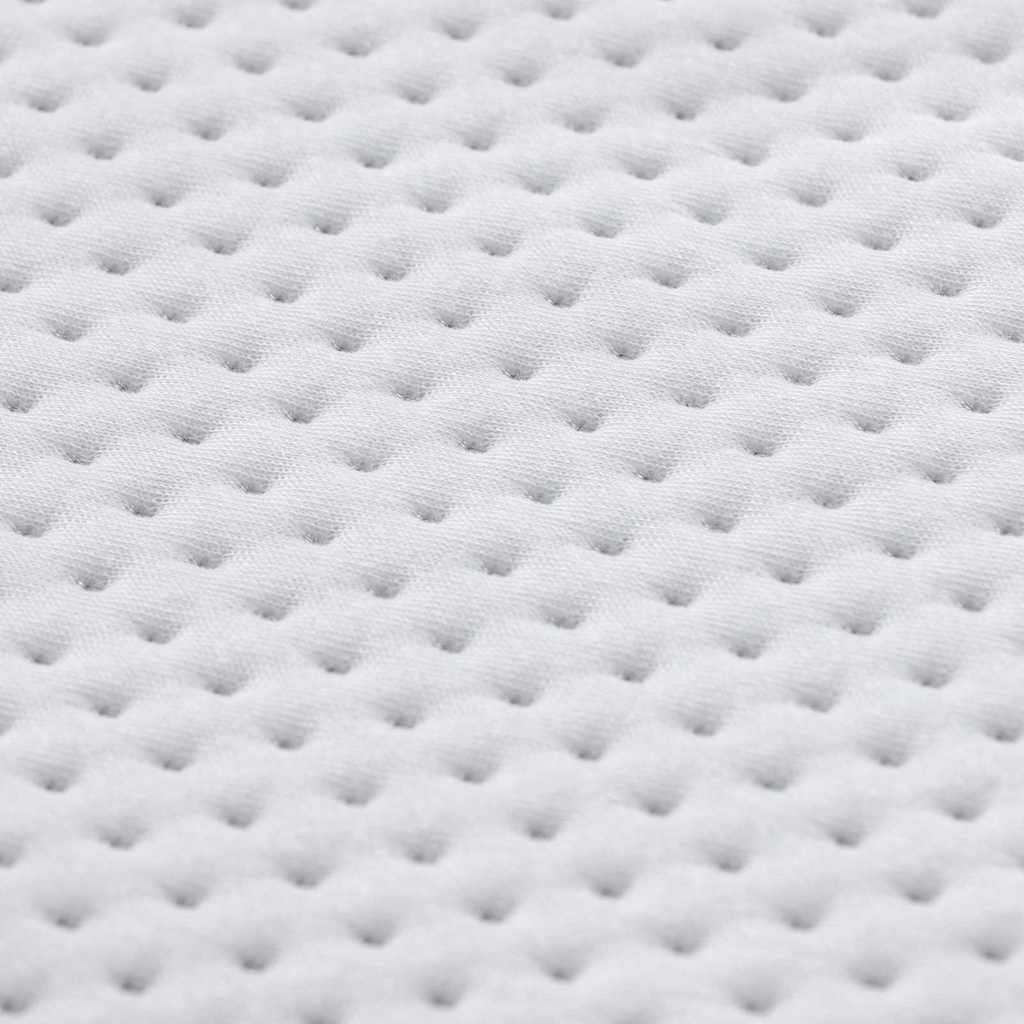 Čiužinio papildymas Balta 200 x 200 cm Žakardo audinys