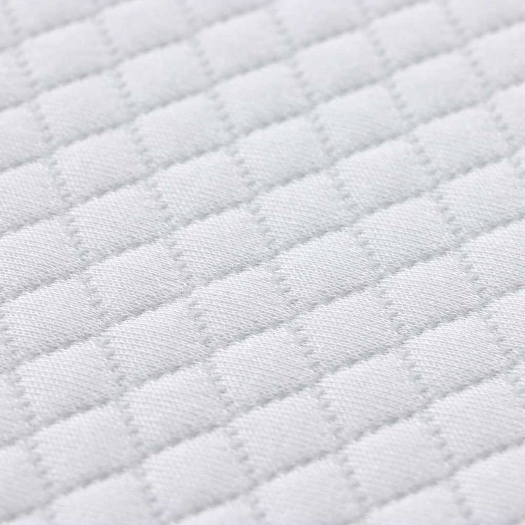 Mattress Toppers White 100 x 200 cm