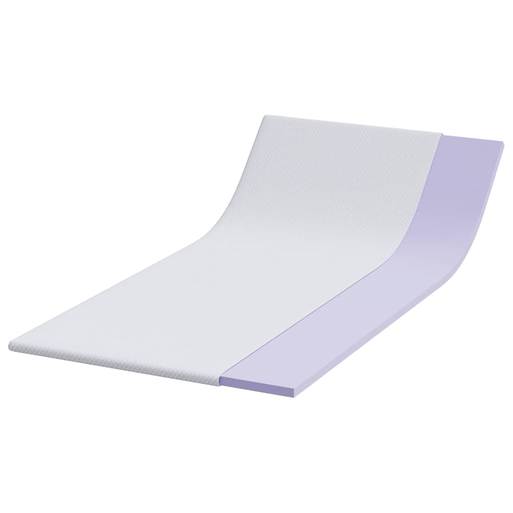 Mattress Toppers White 100 x 200 cm