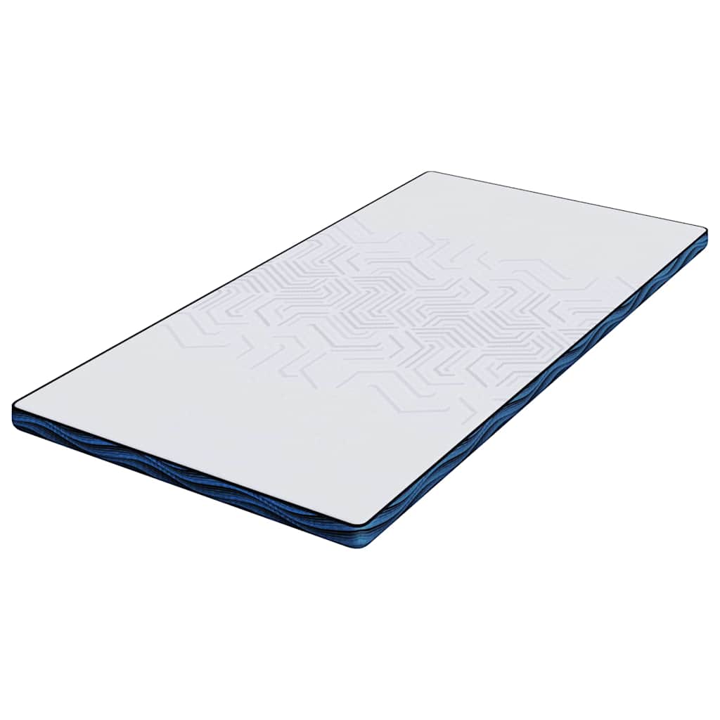 Mattress toppers White and blue 100 x 200 cm