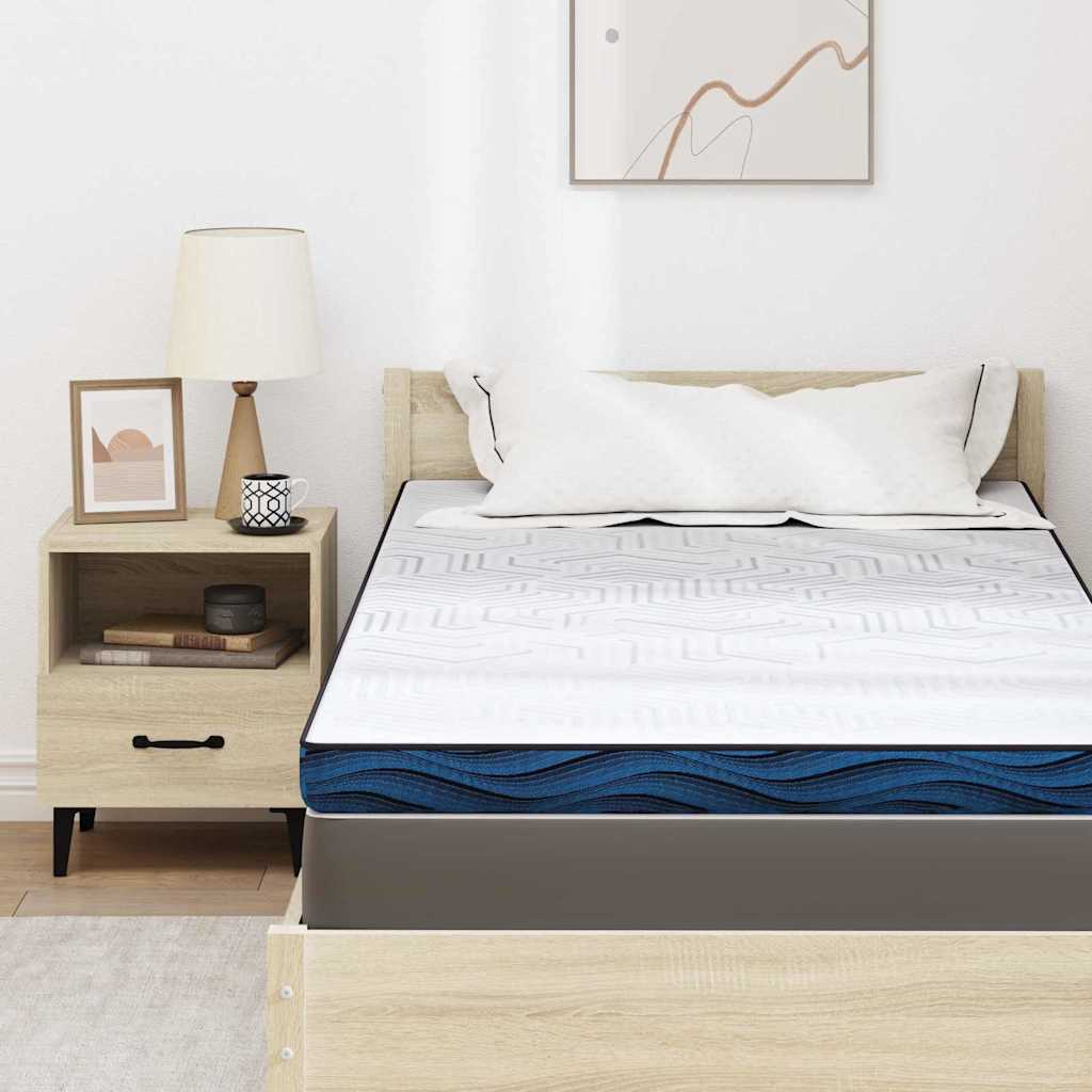 Mattress toppers White and blue 120 x 200 cm