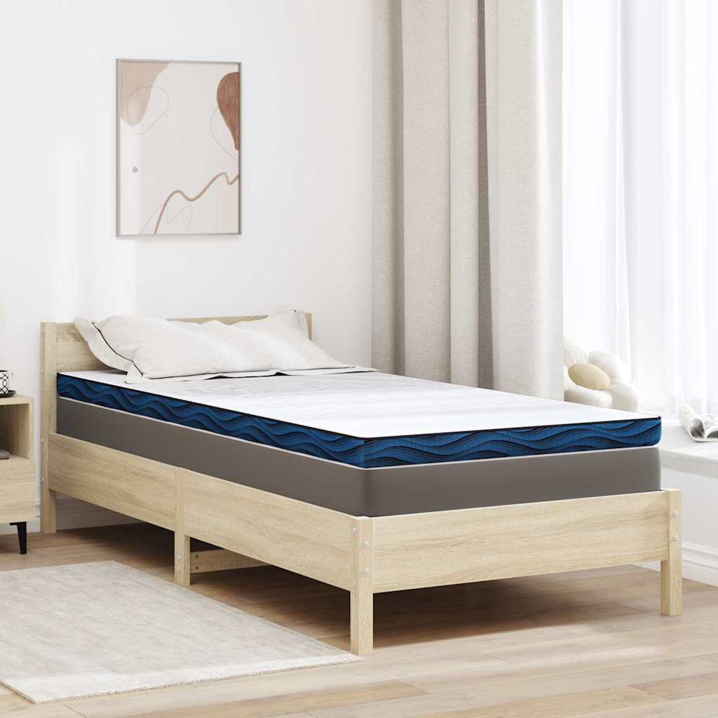 Mattress toppers White and blue 120 x 200 cm