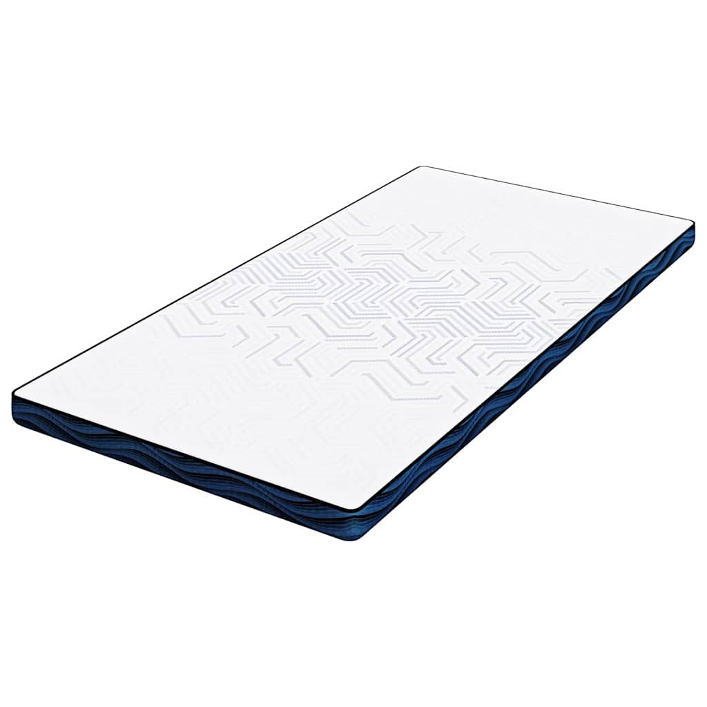 Mattress toppers White and blue 120 x 200 cm