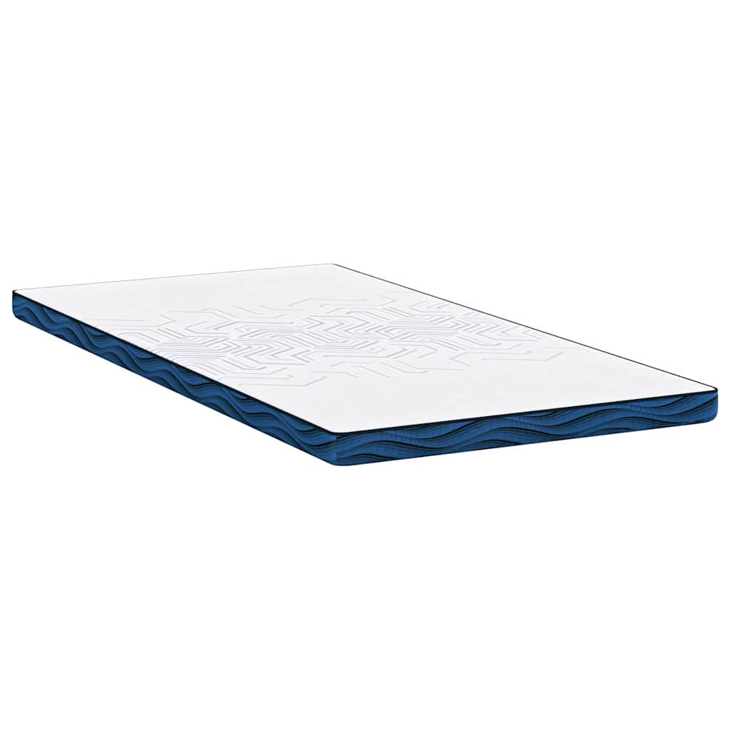 Mattress toppers White and blue 120 x 200 cm