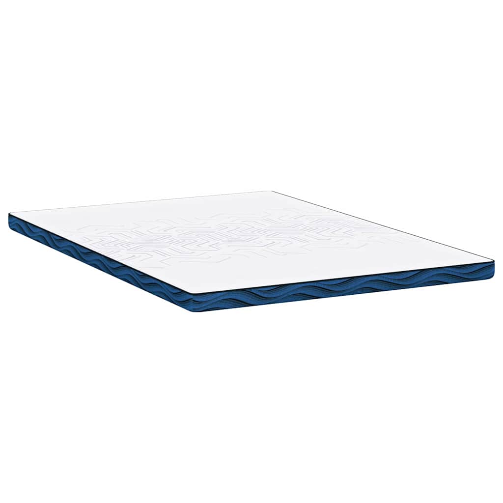 Mattress toppers White and blue 140 x 200 cm