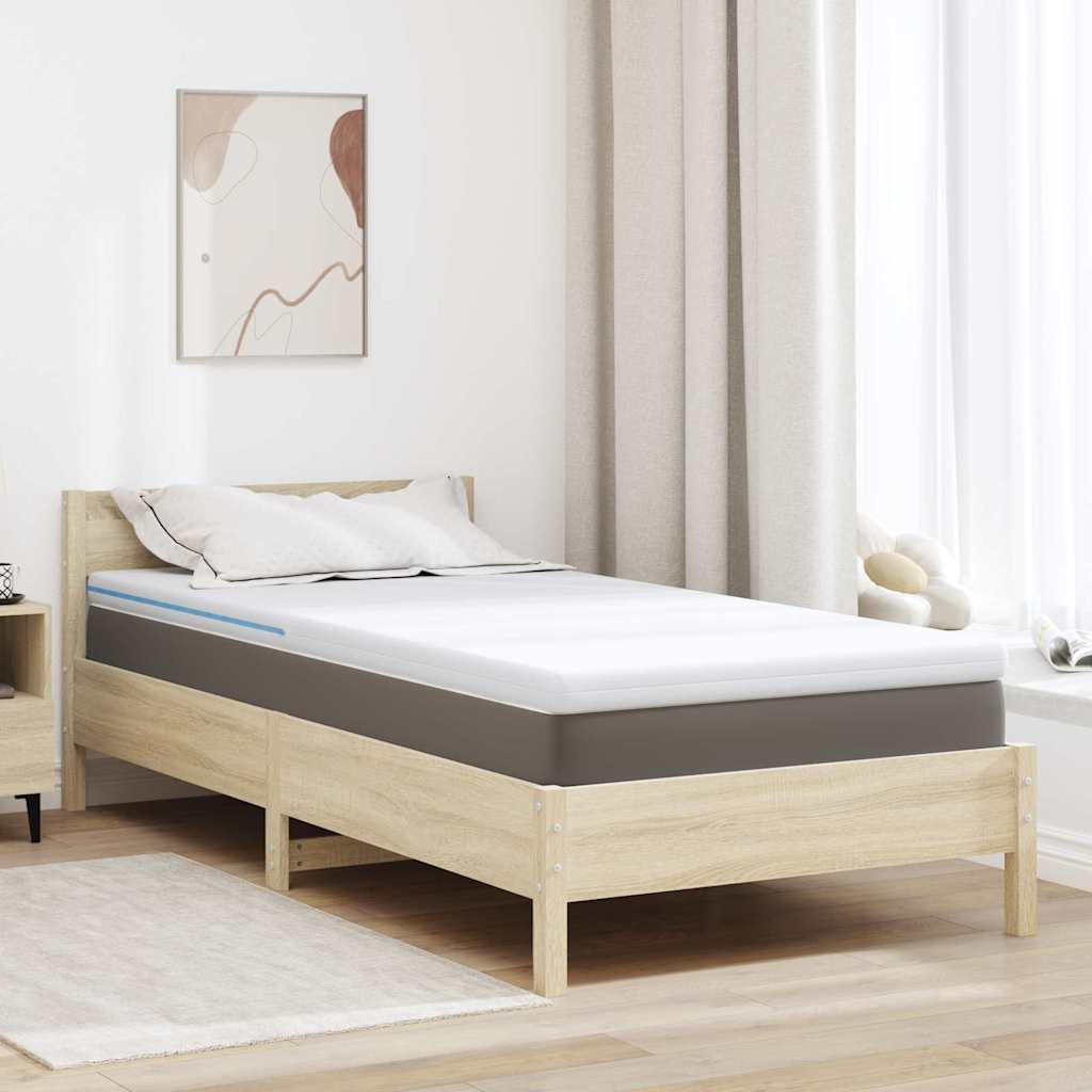 Mattress protector White 90 x 200 cm Gel memory foam