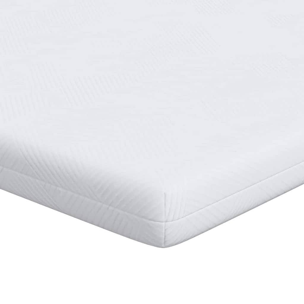 Mattress protector White 90 x 200 cm Gel memory foam