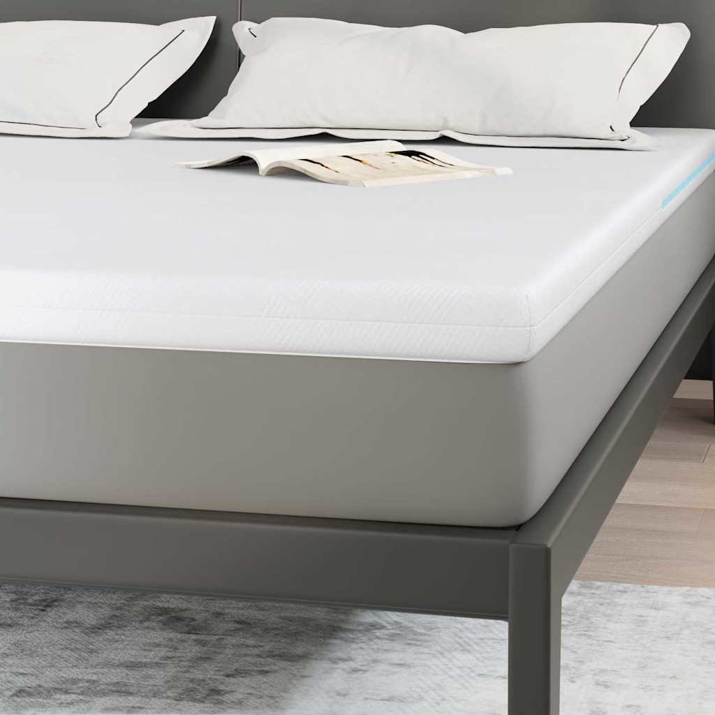 Čiužinio apsauga Balta 200 x 200 cm Gelinis atminties putų