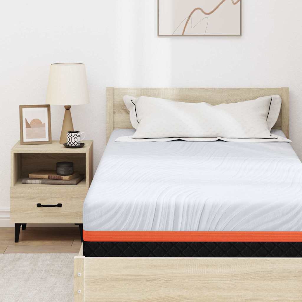 Matracis Balts un pelēks 90 x 200 cm Memory putas
