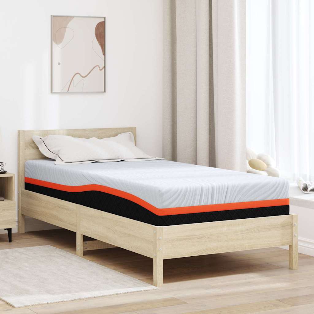 Matracis Balts un pelēks 90 x 200 cm Memory putas