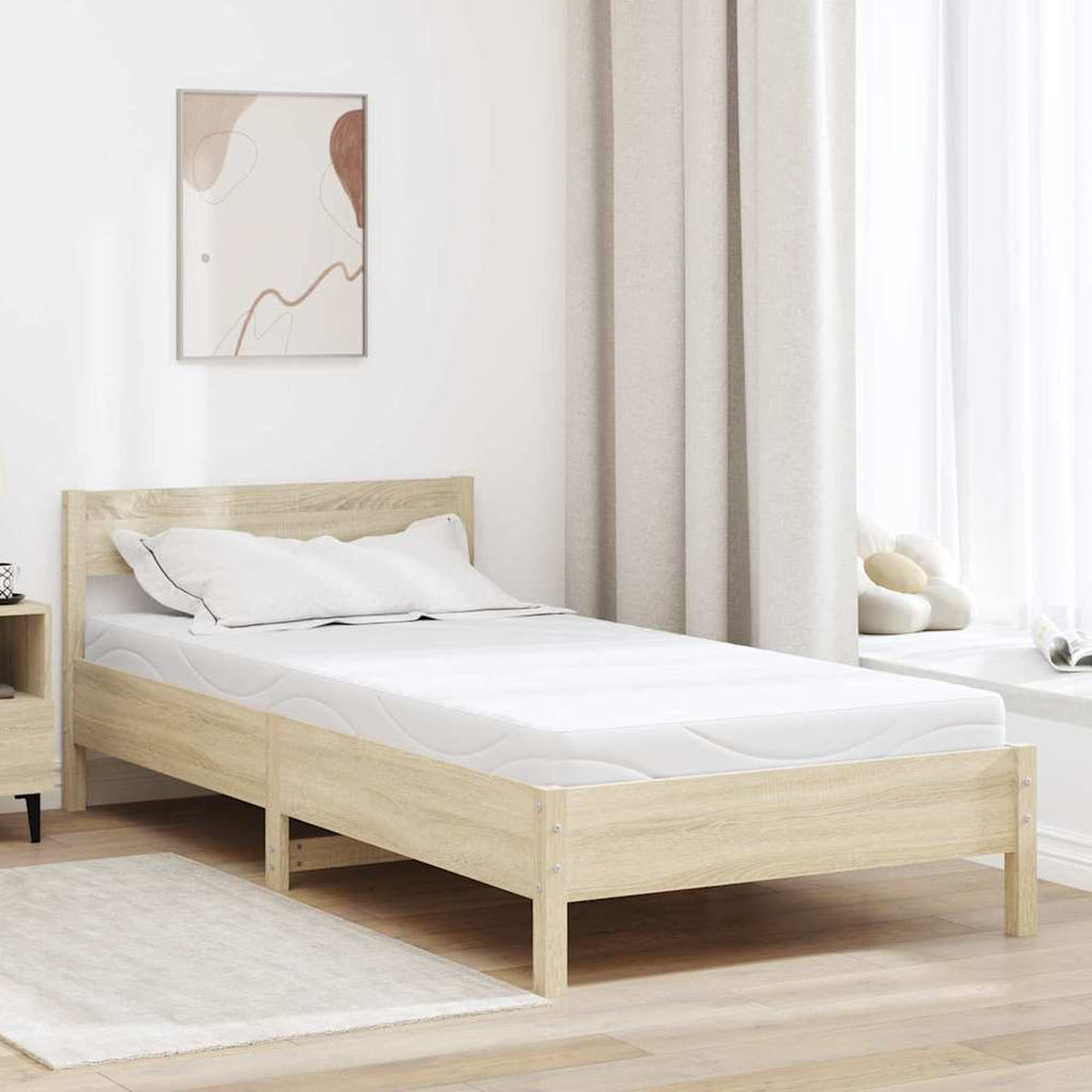 Mattresses White 120 x 200 cm 100% polyester fabric
