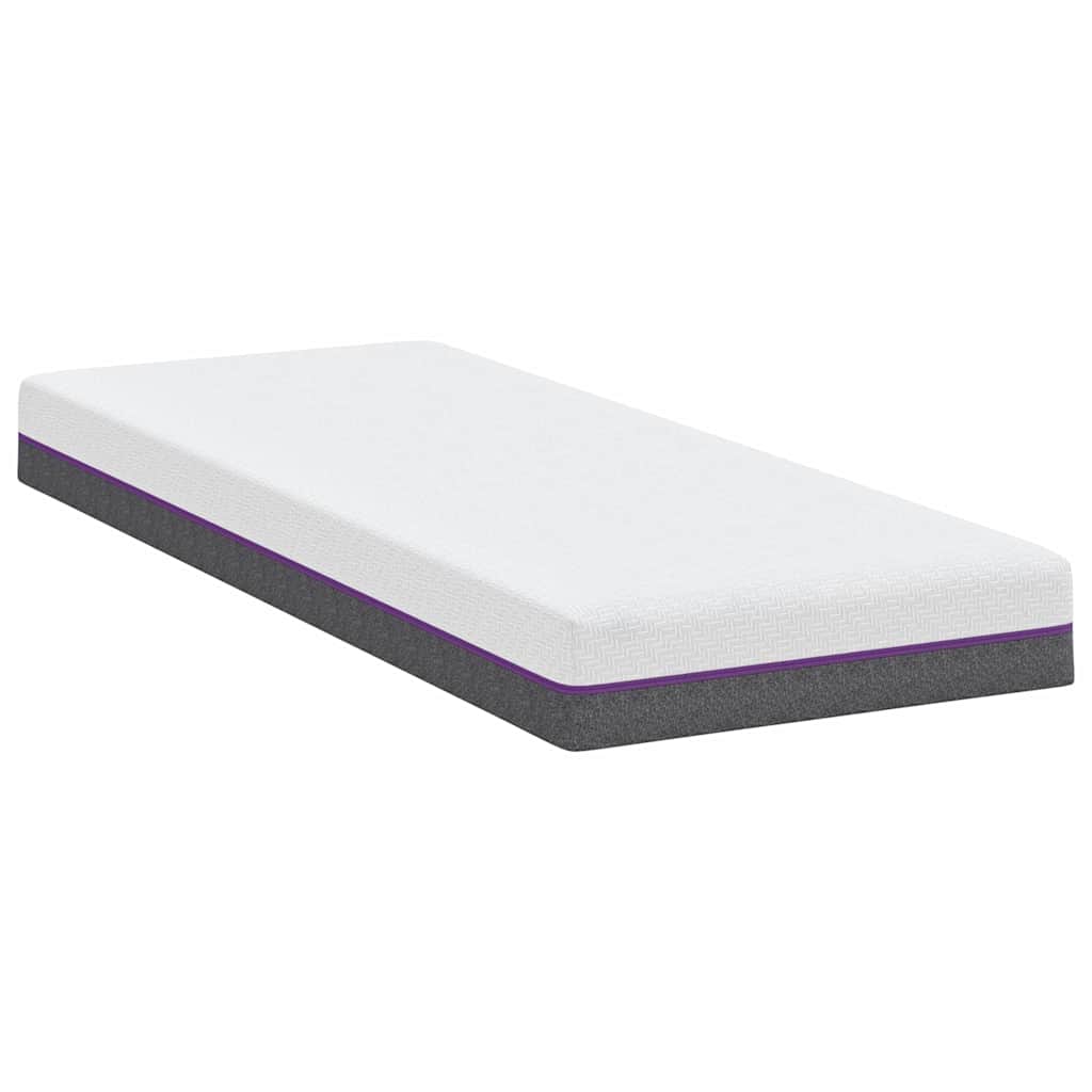 Matracis Balts un pelēks 80 x 200 cm Atmiņas putas