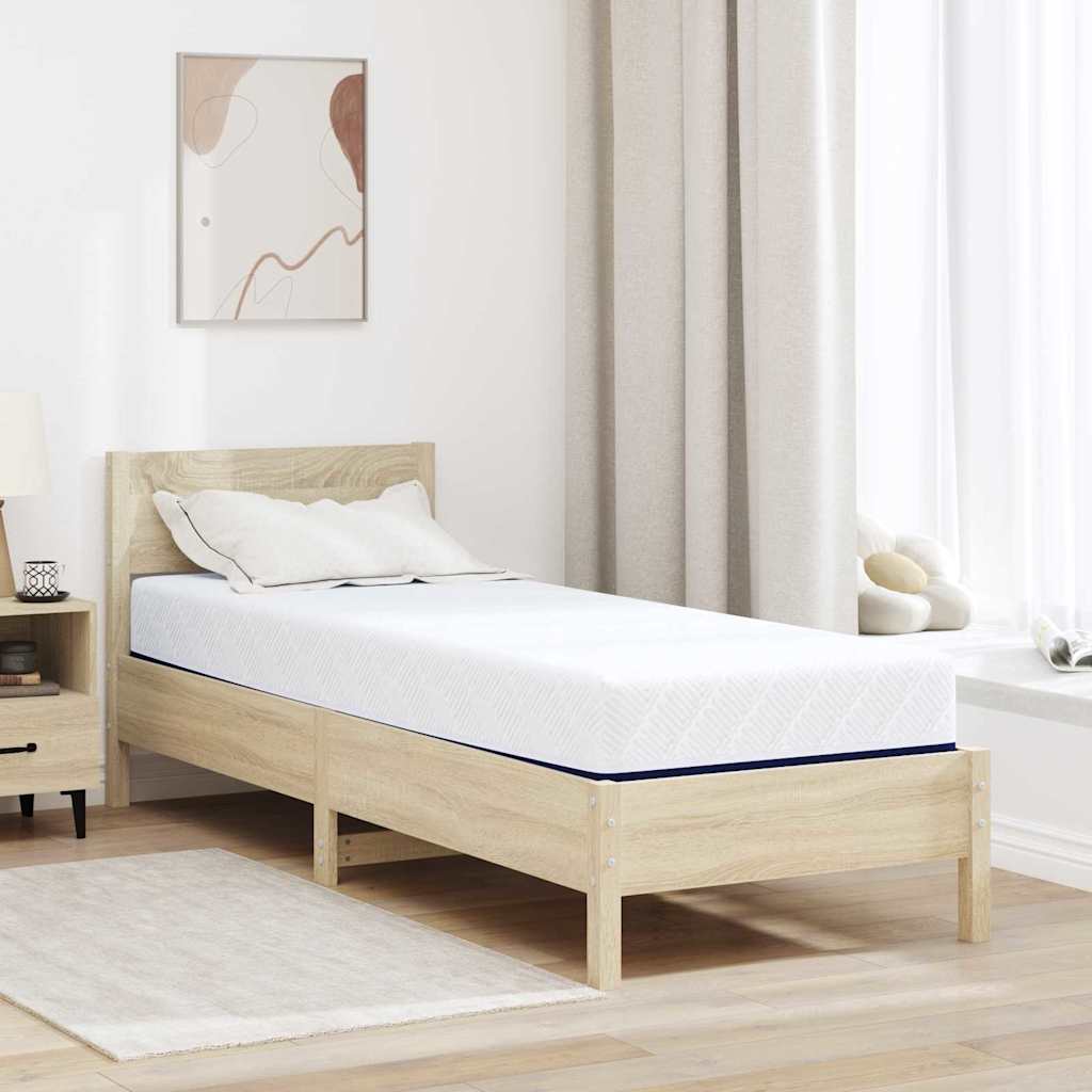 Matracis Balts un zils 80 x 200 cm Ar gēla putām