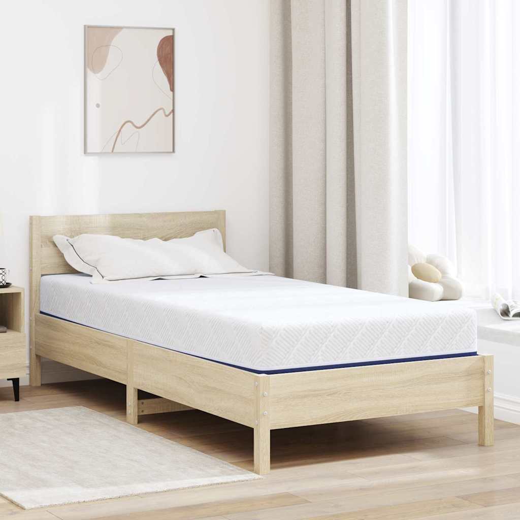 Mattresses White and blue 100% polyester jacquard fabric