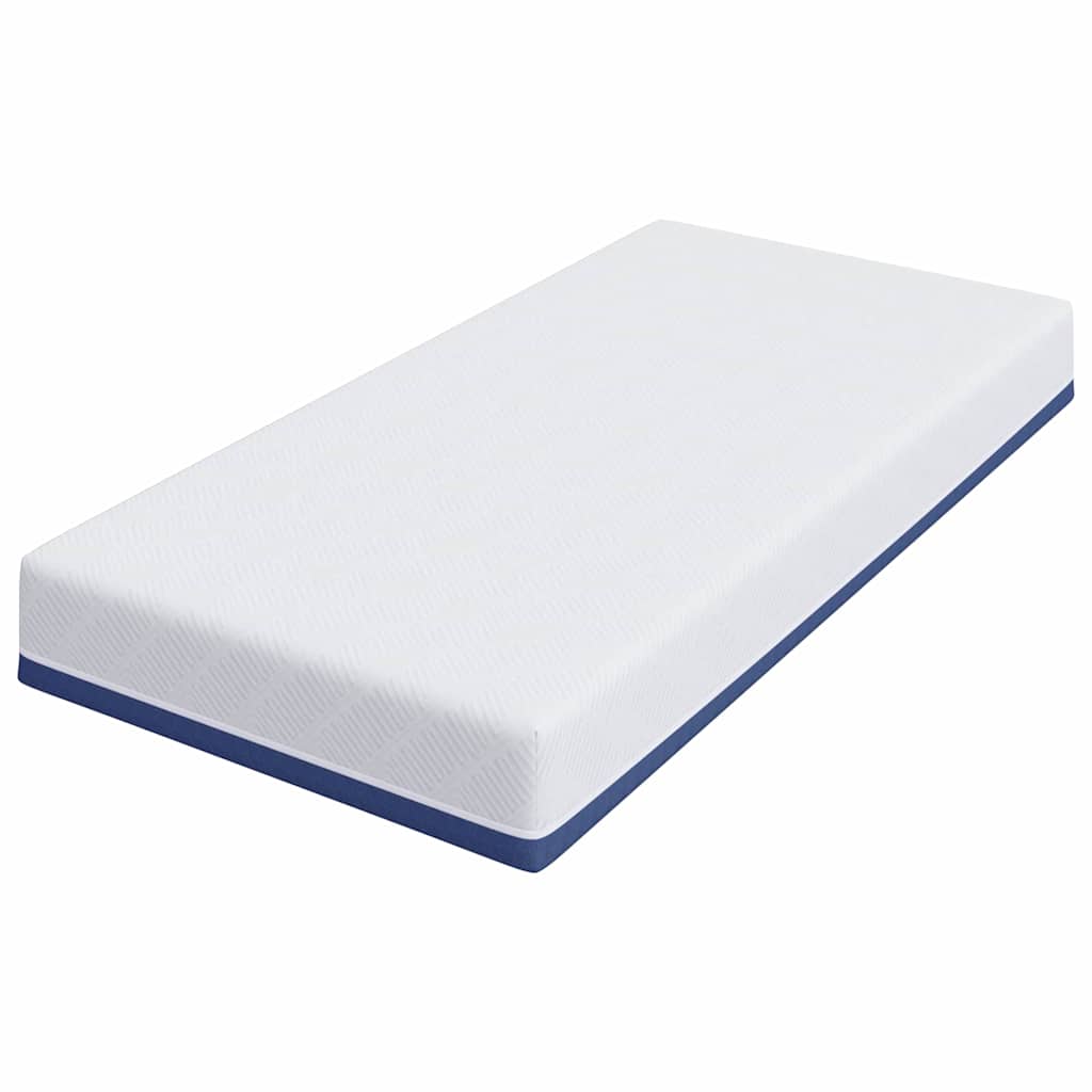 Mattresses White and blue 100% polyester jacquard fabric