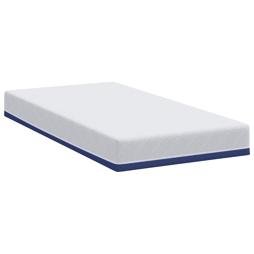 Mattresses White and blue 100% polyester jacquard fabric