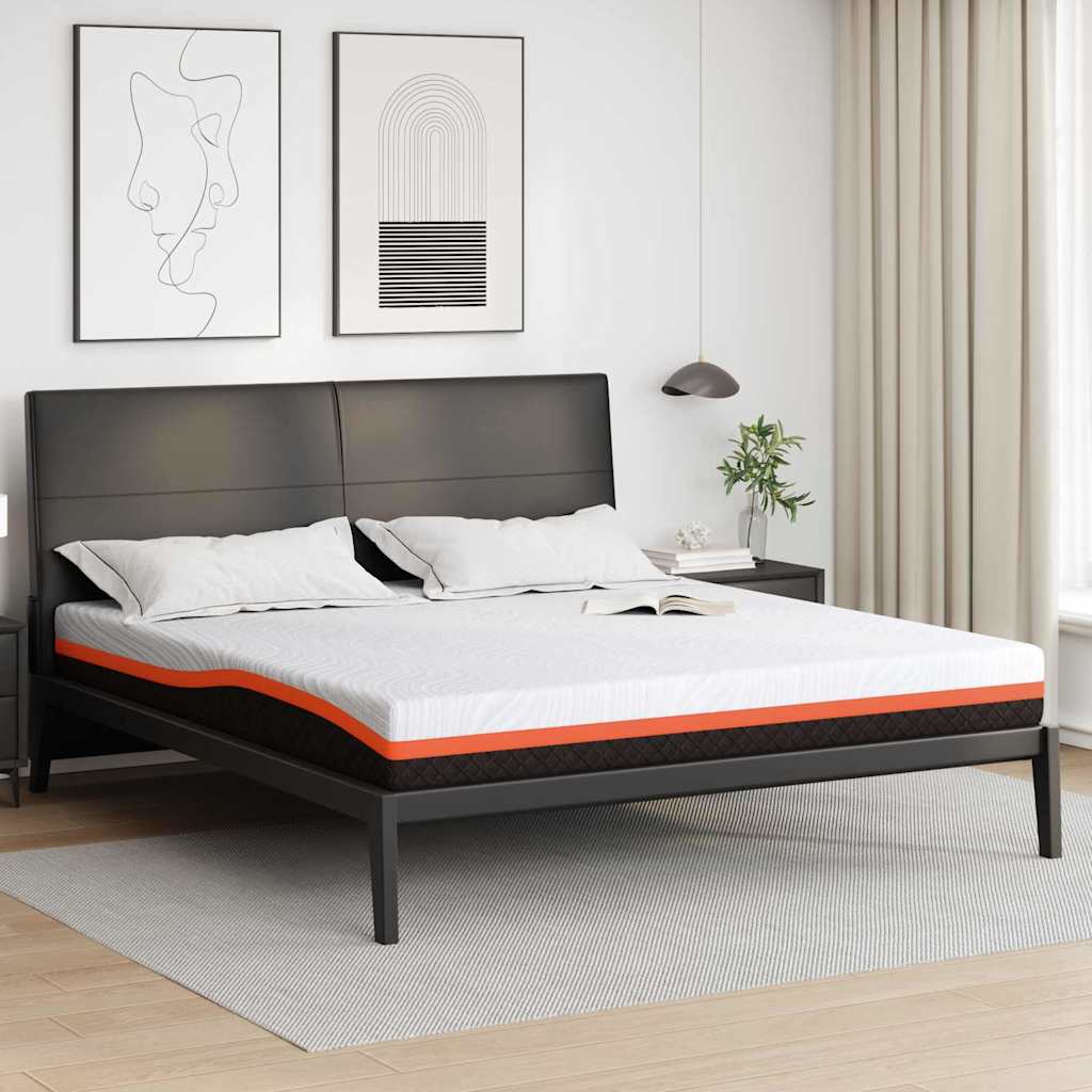 Matracis Balts un melns 200 x 200 cm Žakarda audums