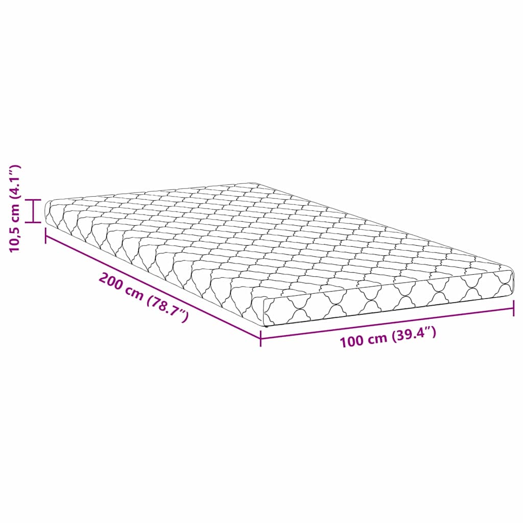 Matrači Balta 200 x 100 cm 100% poliestera audums