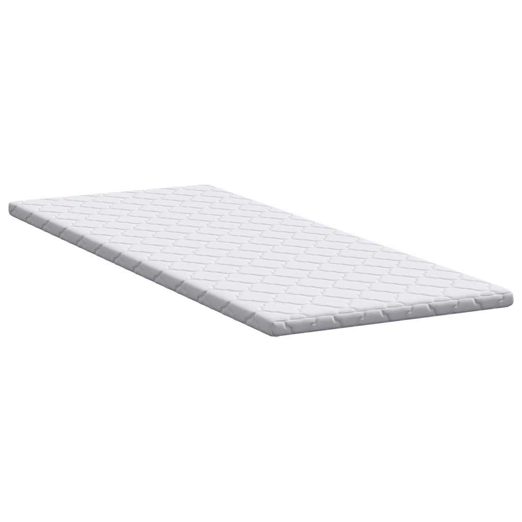 Čiužinio pagalvėlės Balta 80 x 200 cm Be klijų poliesteris