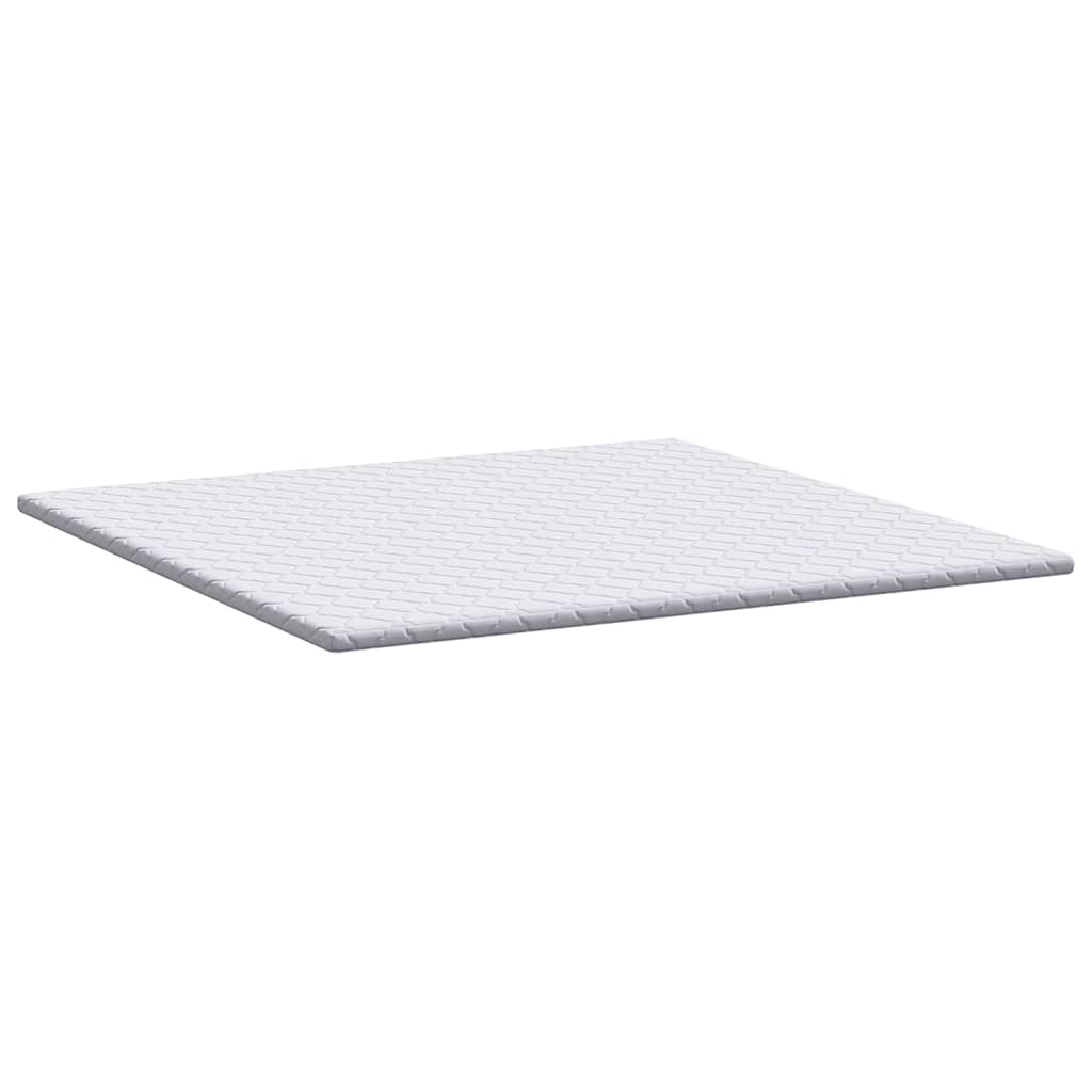 Čiužinio pagalvėlės Balta 200 x 200 cm Be klijų poliesteris