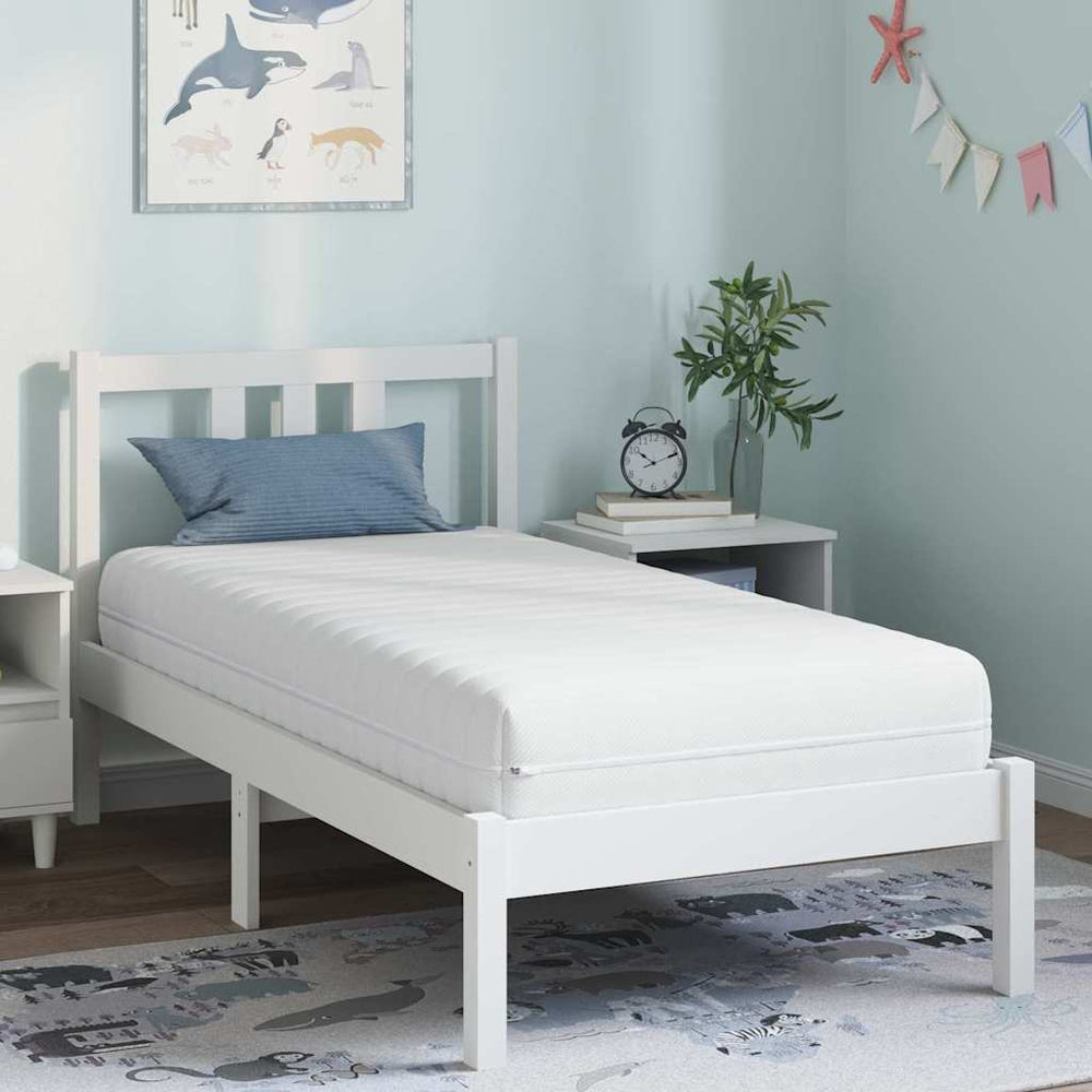 Mattresses White 80 x 160 cm 100% polyester fabric