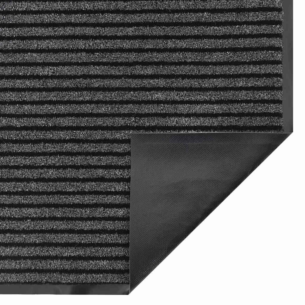 Durų kilimėlis Juoda 60 x 150 cm Polipropilenas