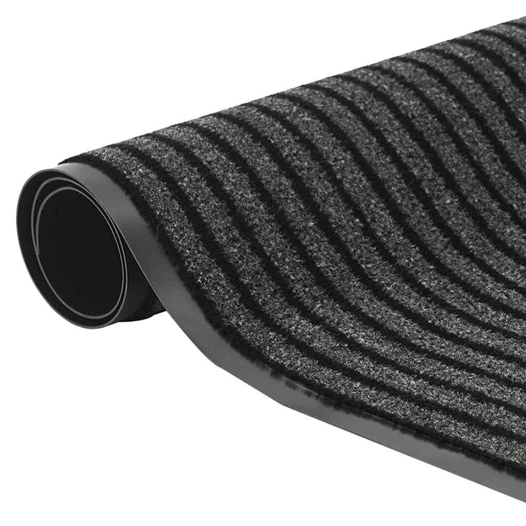 Durų kilimėlis Juoda 60 x 180 cm Polipropilenas