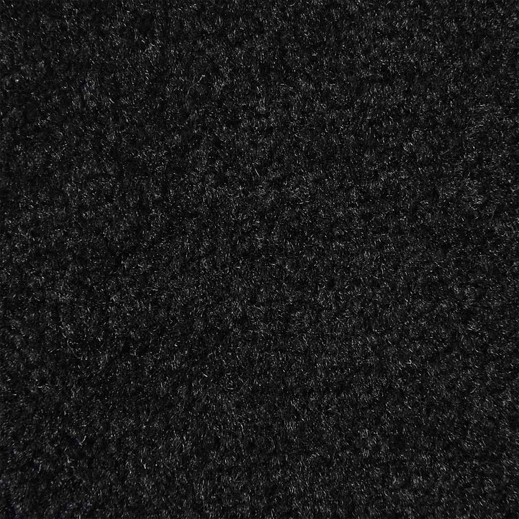 Doormat, black, 80x120cm