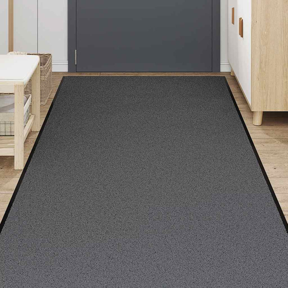 Durvju paklājs, antracītpelēks, 115x500cm