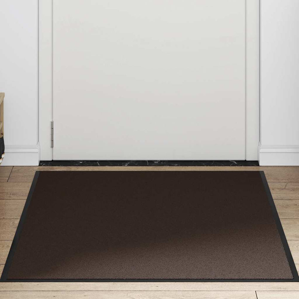 Durvju paklājs, brūns, 80x120cm