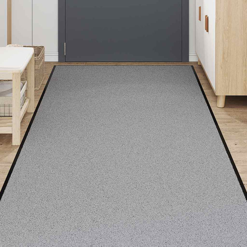 Durvju paklājs, pelēks, 115x500cm