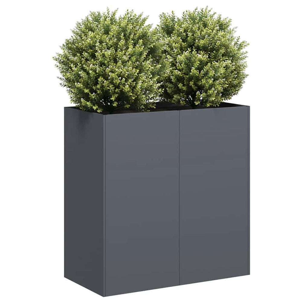 Lovelis, antracito, 80x40x80cm, šaltai valcuotas plienas