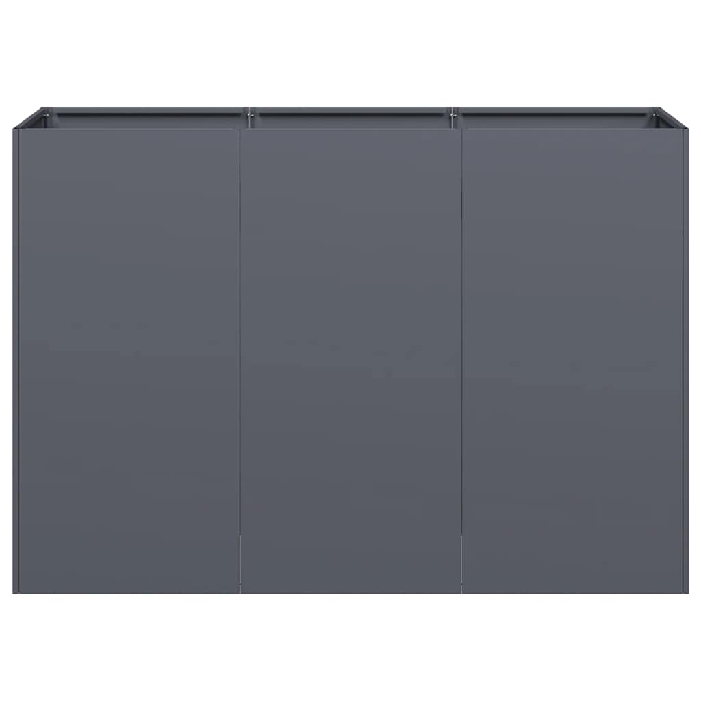 Lovelis, antracito, 120x40x80cm, šaltai valcuotas plienas