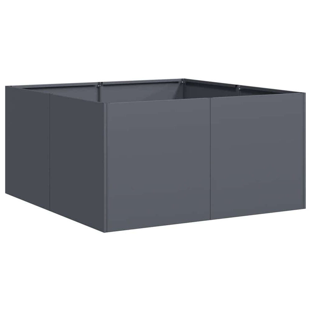 Lovelis, antracito, 80x80x40cm, šaltai valcuotas plienas