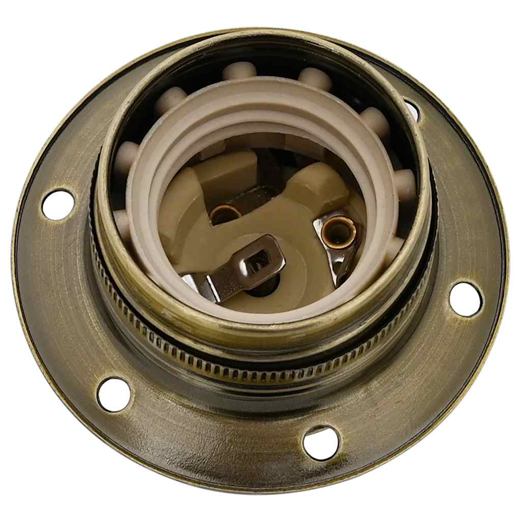 Lamp holders 2 pcs Bronze E27