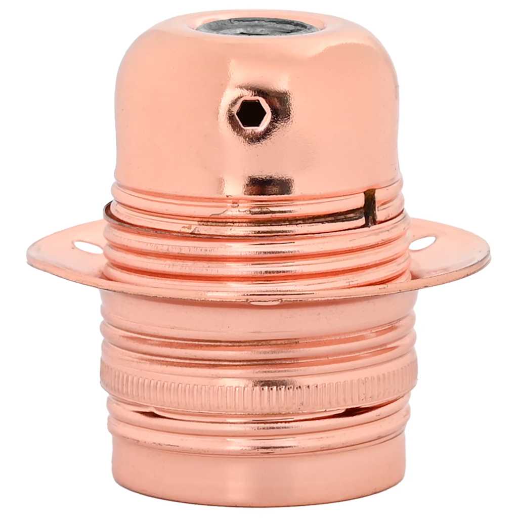 2 pcs Lamp holders Rose Gold E27